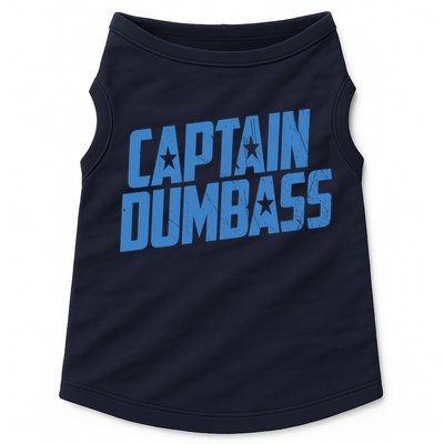 Captain Dumbass Doggie Tank