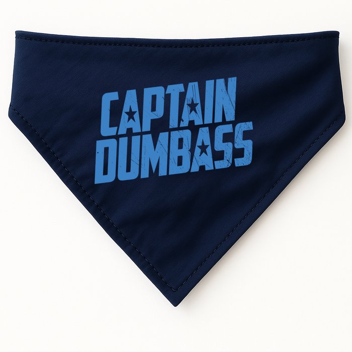 Captain Dumbass USA-Made Doggie Bandana
