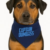 Captain Dumbass USA-Made Doggie Bandana