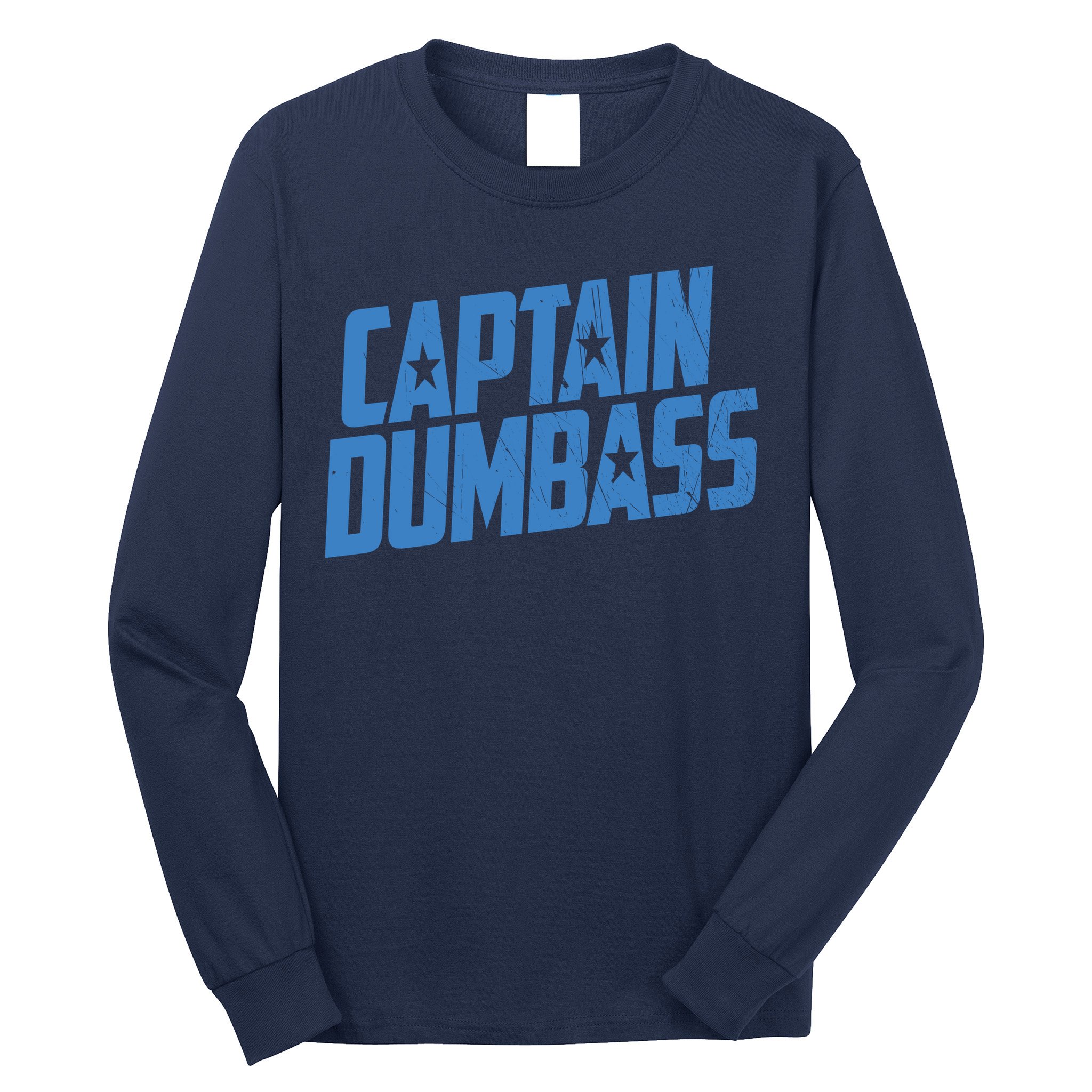 Captain Dumbass Long Sleeve Shirt