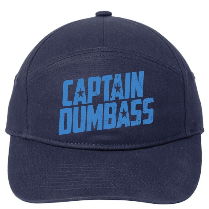 Captain Dumbass 7-Panel Snapback Hat