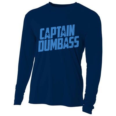 Captain Dumbass Cooling Performance Long Sleeve Crew