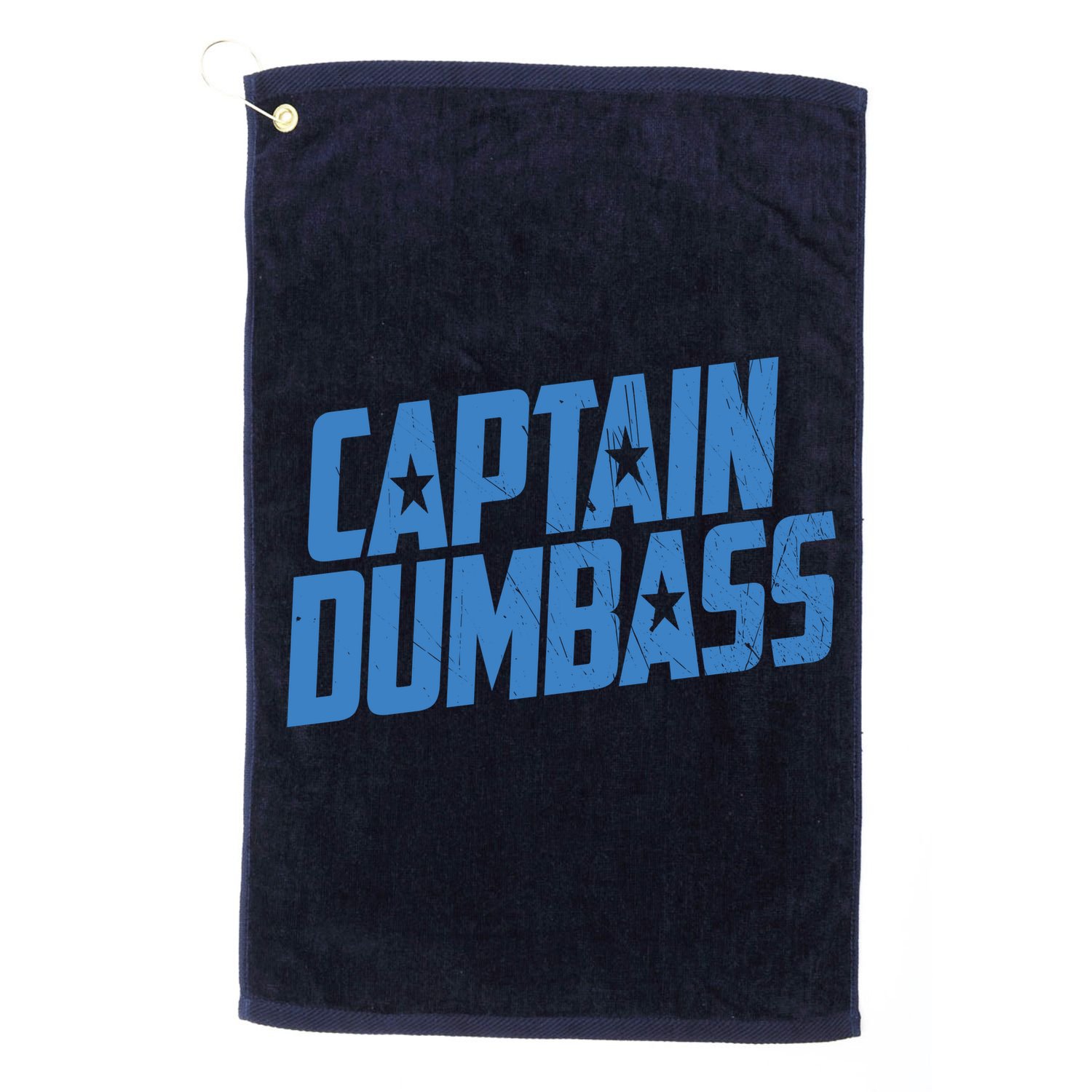 Captain Dumbass Golf Towel