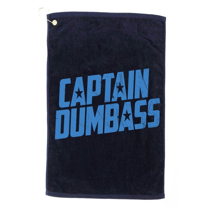 Captain Dumbass Golf Towel