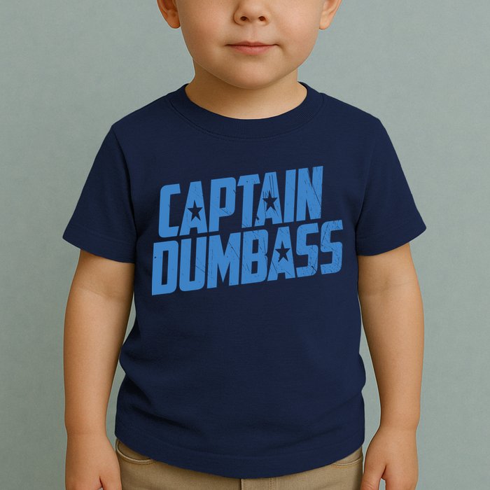 Captain Dumbass Toddler T-Shirt