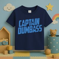 Captain Dumbass Toddler T-Shirt