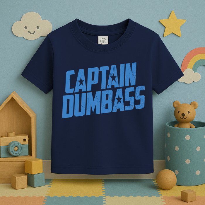 Captain Dumbass Toddler T-Shirt