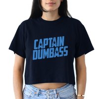 Captain Dumbass Crop Top