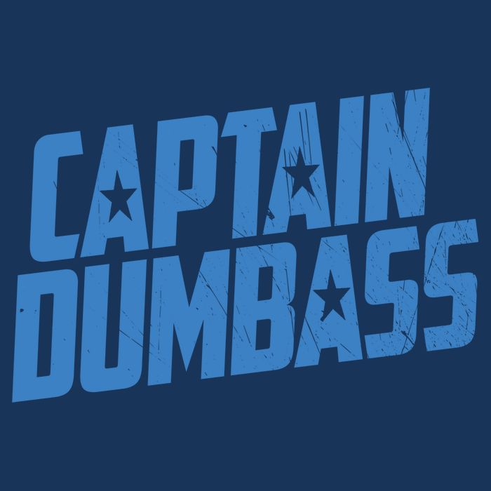 Captain Dumbass Ladies Long Sleeve Shirt