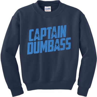 Captain Dumbass Kids Sweatshirt