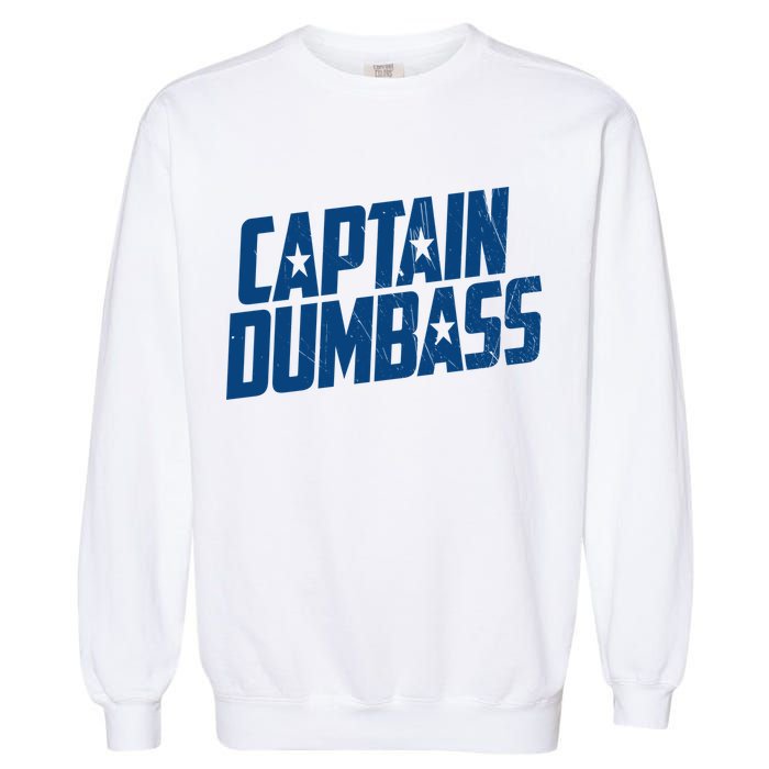 Captain Dumbass Garment-Dyed Sweatshirt