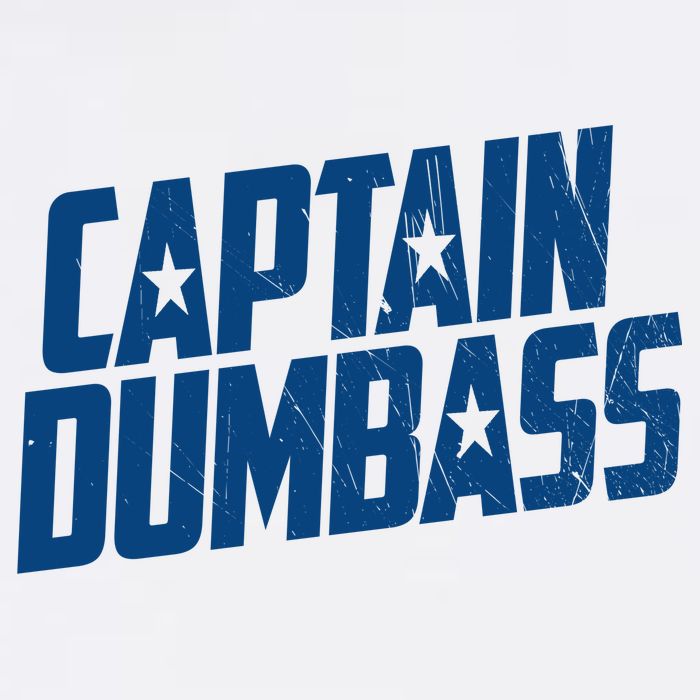 Captain Dumbass Garment-Dyed Sweatshirt