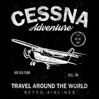 Cessna Distressed Long Sleeve Shirt