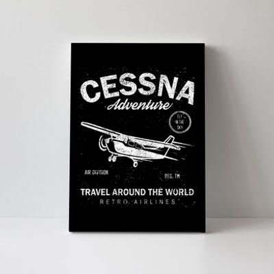 Cessna Distressed Canvas