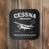 Cessna Distressed Coaster