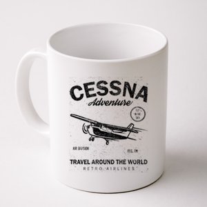 Cessna Distressed Coffee Mug