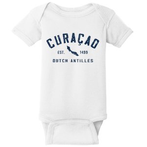 Curacao Dutch Caribbean Souvenir Cruise Vacation Baby Bodysuit