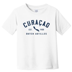 Curacao Dutch Caribbean Souvenir Cruise Vacation Toddler T-Shirt