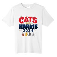 Cat Design Cats For Kamala Funny Harris Supporter Tall Fusion ChromaSoft Performance T-Shirt