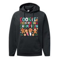 Cookie Decorating Champion Christmas Cookie Baking Performance Fleece Hoodie