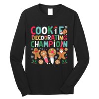 Cookie Decorating Champion Christmas Cookie Baking Long Sleeve Shirt