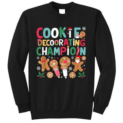 Cookie Decorating Champion Christmas Cookie Baking Sweatshirt