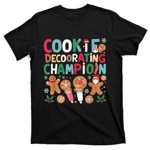 Cookie Decorating Champion Christmas Cookie Baking T-Shirt