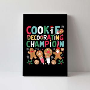 Cookie Decorating Champion Christmas Cookie Baking Canvas