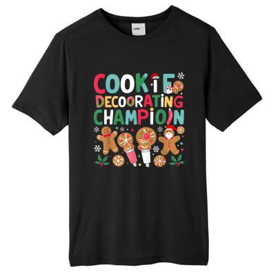 Cookie Decorating Champion Christmas Cookie Baking Tall Fusion ChromaSoft Performance T-Shirt