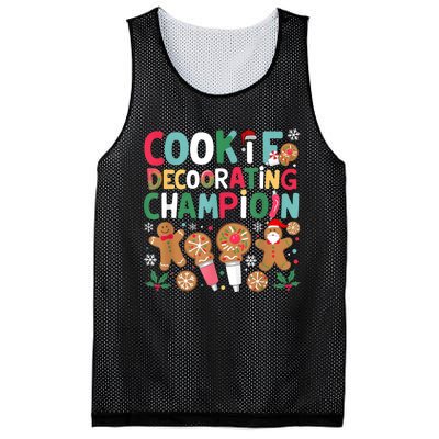 Cookie Decorating Champion Christmas Cookie Baking Mesh Reversible Basketball Jersey Tank