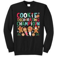 Cookie Decorating Champion Christmas Cookie Baking Tall Sweatshirt