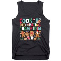 Cookie Decorating Champion Christmas Cookie Baking Tank Top