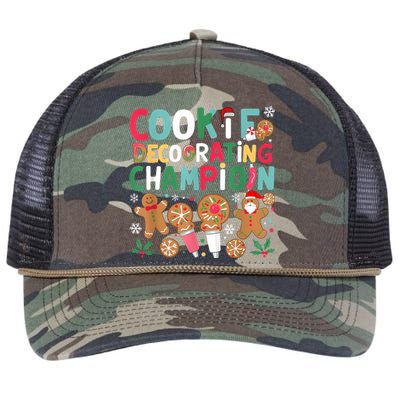 Cookie Decorating Champion Christmas Cookie Baking Retro Rope Trucker Hat Cap