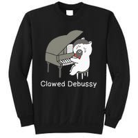 Clawed Debussy Cat Piano Classical Music Composer Teacher Sweatshirt