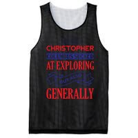 Columbus Day Controversial Statement Graphic Mesh Reversible Basketball Jersey Tank