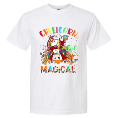 Cheficorn Definition Chef More Magical Dabbing Unicorn Lover Gift Garment-Dyed Heavyweight T-Shirt