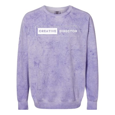 Creative Director Colorblast Crewneck Sweatshirt