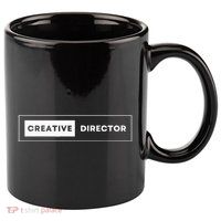 Creative Director 11oz C Handle Ceramic Mug
