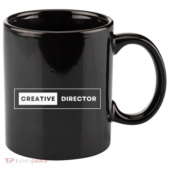 Creative Director 11oz C Handle Ceramic Mug