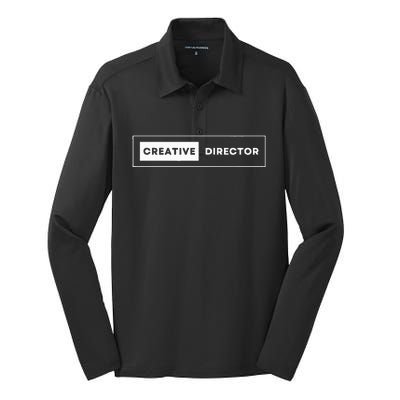 Creative Director Silk Touch Performance Long Sleeve Polo