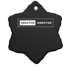 Creative Director Ceramic Star Ornament