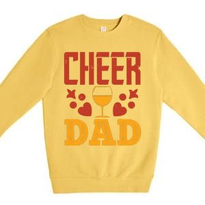 Cheer Dad Premium Crewneck Sweatshirt