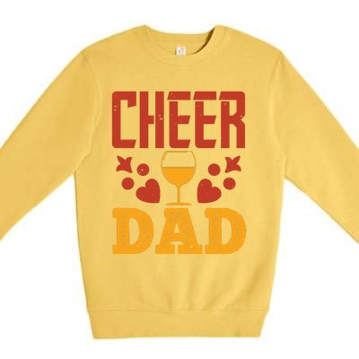 Cheer Dad Premium Crewneck Sweatshirt