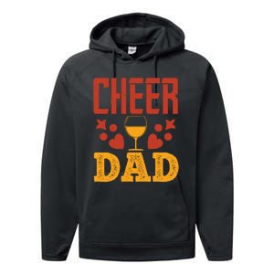 Cheer Dad Performance Fleece Hoodie