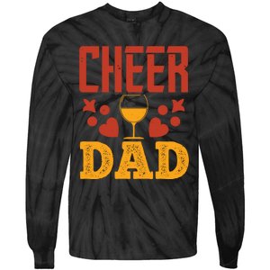 Cheer Dad Tie-Dye Long Sleeve Shirt