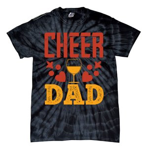 Cheer Dad Tie-Dye T-Shirt