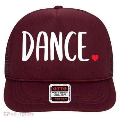 Cute Dance High Crown Mesh Back Trucker Hat