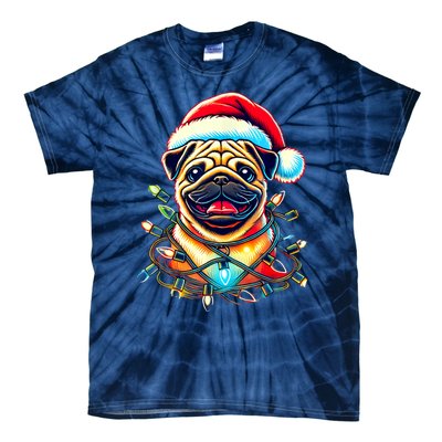 Christmas Dog Tie-Dye T-Shirt