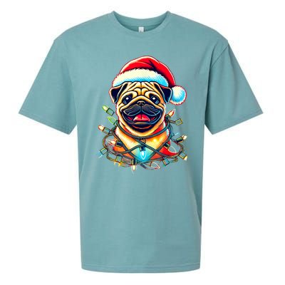 Christmas Dog Sueded Cloud Jersey T-Shirt