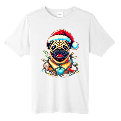 Christmas Dog Tall Fusion ChromaSoft Performance T-Shirt